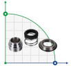 Uszczelnienie pompy Alfa Laval R-AL.LKHf 42, CAR/SIC, EPDM, 304