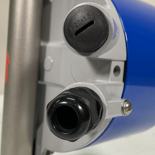 DN15 Витратомір ротаметр з нержавіючої сталі KLZZ PN6 (liquid alcohol mixture C2H5OH 92%), 5-50  l/h, 4-20mA, Ex