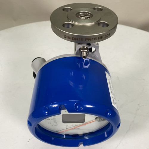 DN15 Витратомір ротаметр з нержавіючої сталі KLZZ PN6 (liquid alcohol mixture C2H5OH 92%), 5-50  l/h, 4-20mA, Ex