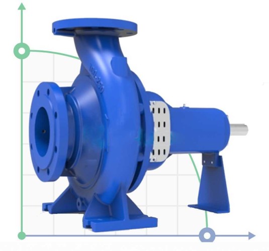 Cantilever Single Stage Pump BTKF 80-250, 75kW, imp 264mm, 3000