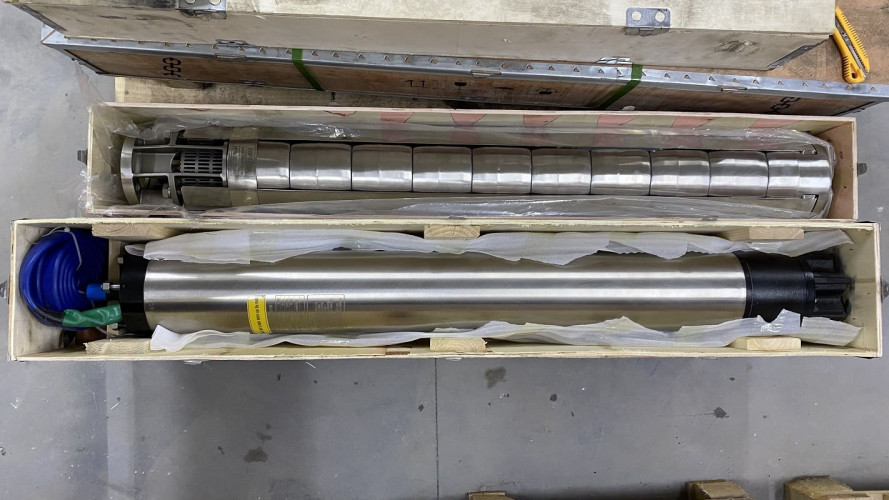 Bomba de pozo profundo 8SP77-09, 30kW, 380V (sustitución ЕЦВ 8-63-120)