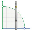 Submersible downhole pump 4 inch ATEX OMEGA EX 11, 220V
