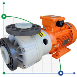 ADH 140 PVDF/A/4HP/TF/2800/BSP - горизонтальный центробежный насос