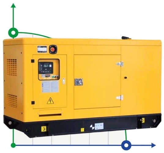 Industrieller Dieselgenerator XHYW-30GF mit ATS, motor Weichai 30kVA, 30kW, 380V/50HZ geschlossener Typ