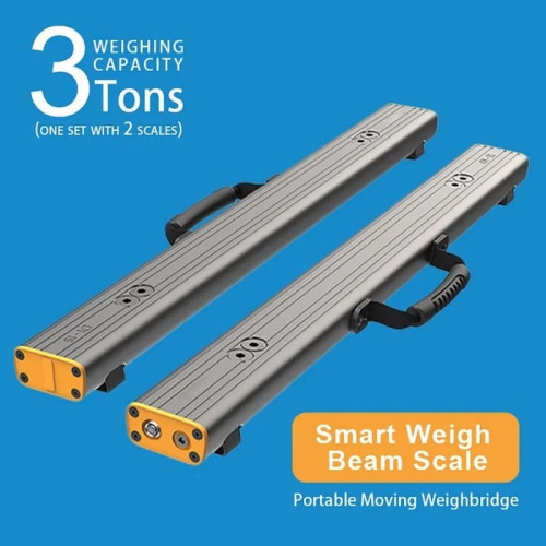 Портативные паллетные тензометрические весы с Bluetooth AD1 до 1500 кг (1 модуль)