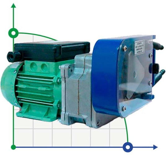 MP-6086.9, 108 l/h, 0,09 kW перистальтический насос