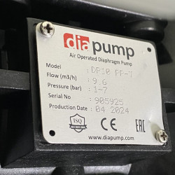 Bomba para alimentos DP 10 PP-T