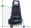 Pompe submersible Dreno BIC PRO 50-2/220 T avec roue à deux canaux