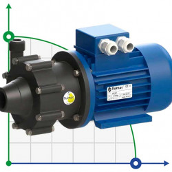 FLUIMAC COMPASS CM 6 PVDF Magnetkupplungspumpe für chemisch aggressive Flüssigkeiten, 0,25 kW, 380V