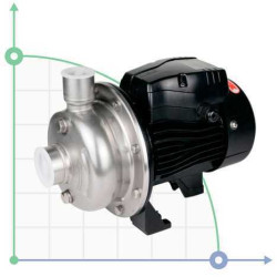 Насос центробежный ABK300, 380В 2.2 кВт Hmax 15м Qmax 950л/мин нерж Leo3.0