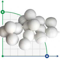 Inert ceramic balls Al2O3>17, d10 mm