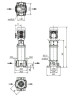 Pompe multicellulaire WILO HELIX FIRST V1009-5/16/E/S/400-50