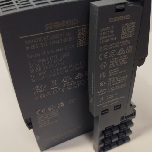 6ES7512-1DM03-0AB0, SIMATIC DP, CPU 1512SP-1 PN для ET 200SP, przetwarzanie centralne