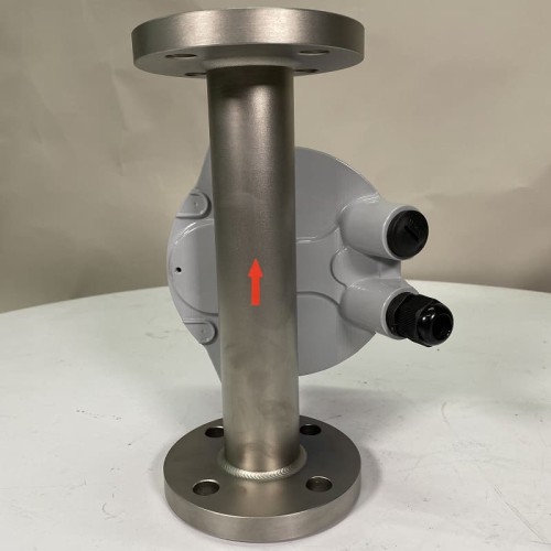 DN25 Débitmètre rotamètre acier inoxydable KLZZ PN6 (mélange d'alcool liquide C2H5OH 30%), 0.6...6.3 m3/h, 4-20mA, Ex