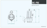 Bomba sumergible Dreno BIC PRO-EX 50-2/220 T con impulsor de dos canales