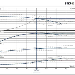 Unité de pompe à huile thermique BTKF-K 80-160, 30 kW (3480) 60 Hz