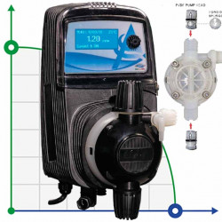Мембранный электромагнитный насос-дозатор PDE HC151+ CL(J) M70 240V PVDF-CE-VT, 1,8-14 л/час, 20-1 бар