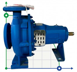 BTKF 32-160, 2,2 kW, imp.180mm - Cantilever Single Stage Pump (3000)