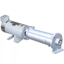 Винтовой насос из нержавеющей стали для перекачки жидкостей, содержащих жесткие включения LIVERANI MO-I 100 CC/24V 1,5 кВт, 1400 об/мин
