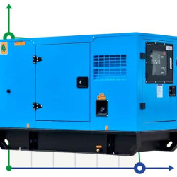 Industrial diesel generator XHYC-40GF with ATS, engine Cummins 40kVA, 36kW, 380V/50HZ closed type