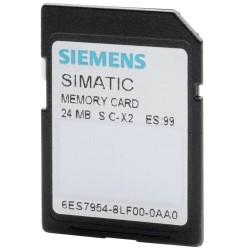 6ES7954-8LF03-0AA0, SIMATIC S7, TARJETA DE MEMORIA PARA S7-1X00 CPU/SINAMICS, 3,3 V FLASH, 24 MBYTE