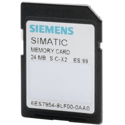 6ES7954-8LF03-0AA0, SIMATIC S7, SPEICHERKARTE FÜR S7-1X00 CPU/SINAMICS, 3,3 V FLASH, 24 MBYTE