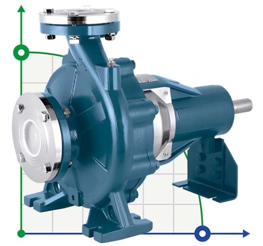 Booster pump BS4 250-400/2200 (1100/51), 220kW, 1450 without motor