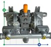Мембранный насос с пневмоприводом DPX 05 AL/T