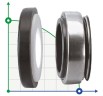 Uszczelnienie mechaniczne do pomp R-BT-AR 16, M, CAR/SIC, EPDM, 304