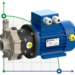 Explosionsgeschützte Pumpe mit Magnetkupplung FLUIMAC COMPASS CM 4 PP, 0,12 kW, 380V, Ex
