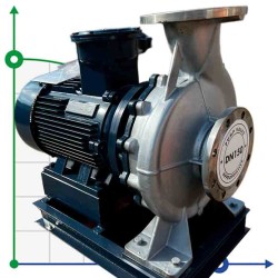 BGWHB 150-400(I)B (173/37,5), 30kW, 1480, Ex Stainless Steel Horizontal Pump