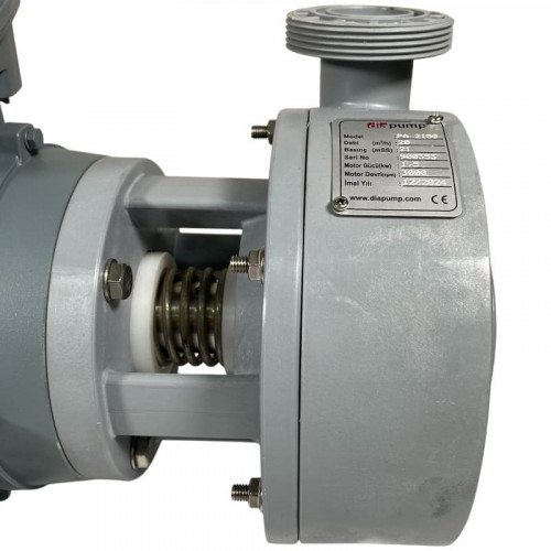 Bomba química de plástico DiaPump PAra ácidos DiaPump PA2150 PP, 1,5 kW, 3000 rpm, 380V