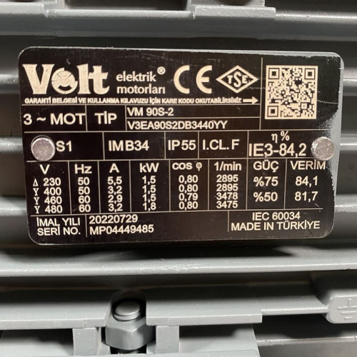 Bomba química de plástico DiaPump PAra ácidos DiaPump PA2150 PP, 1,5 kW, 3000 rpm, 380V