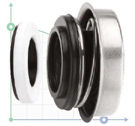 Joint d'huile de pompe à moteur R-6A 12, SIC/SIC, NBR, 304