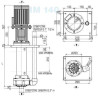 Pompe centrifuge verticale IM 140 PVDF