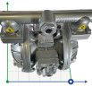 Мембранный насос с пневмоприводом DiaPump DPX 10 AL/T PRO