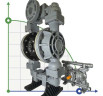 Взрывобезопасный мембранный насос DP 20 PP/T - PB/T