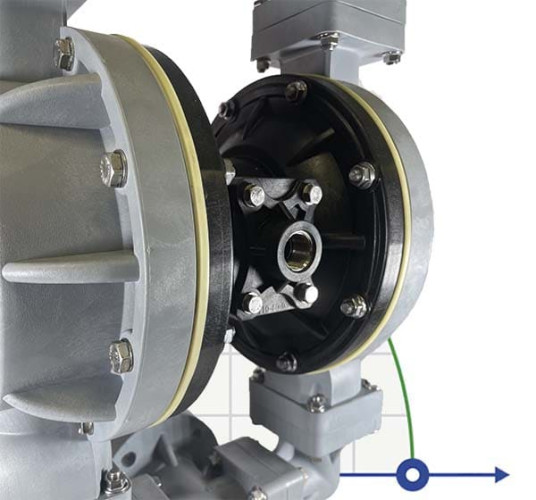 Взрывобезопасный мембранный насос DP 20 PP/T - PB/T