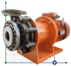 ADM 100.3 PVDF/30HP/2800RPM FLANGE насос с магнитной муфтой