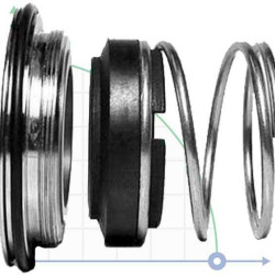 Mechanical seals Alfa Laval R-AL.LKHs 32, SIC/SIC, VITON, 304