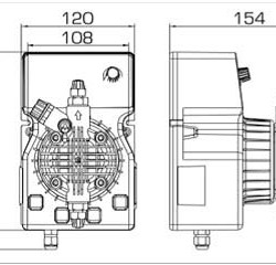 Pompa dozująca PDE DLX-MA/AD 15-4 230V/240V