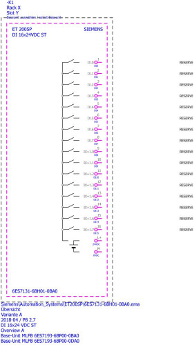 6ES7131-6BH01-0BA0, SIMATIC ET 200SP, Digital input module