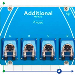 Module optionnel avec quatre pompes de dosage pour l'application d'engrais et de nutriments avec Wi-Fi