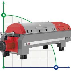 HAUS DDI 3543 промышленный декантер для добычи нефти, разделение нефтяной суспензии