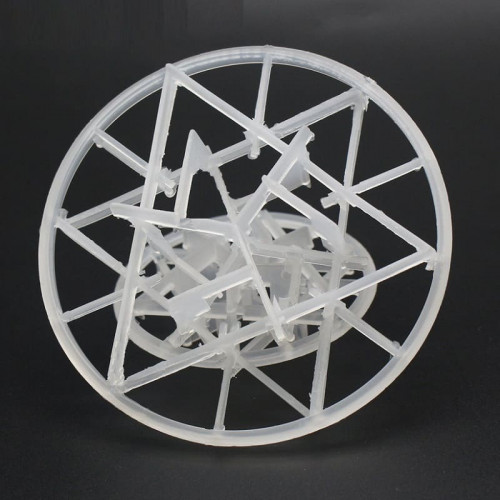 Snowflake plastic ring, PP, 93х34х1,5 mm, 1 m3