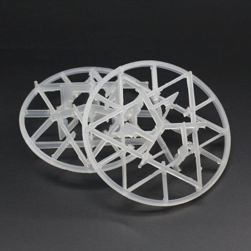 Snowflake plastic ring, PP, 93х34х1,5 mm, 1 m3