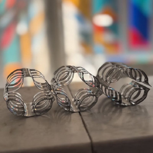 Métal inoxydable Anneau de Mella VSP-50-M, 316 Ti, VFF