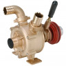 Pompe à vortex à anneau liquide LIVERANI NAUTIC 50 F, 230 l/min, bronze, avec embrayage manuel, sans moteur