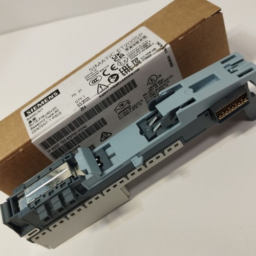 6ES7193-6BP00-0DA0, SIMATIC ET 200SP, unidad base BU15-P16+A0+2D, BU tipo A0