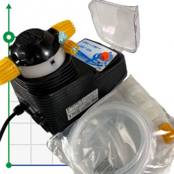 Bomba dosificadora electromagnética PDE HC151+ CST M60 240V PVDF-CE-DT, 1-10 l/h, 7-1 bar